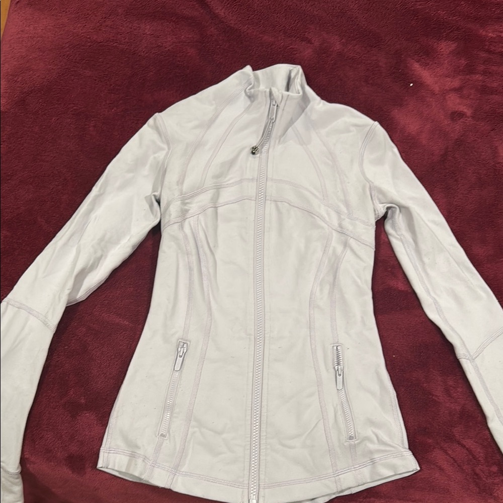 Lululemon Athletica White Ski & Snow Jacket